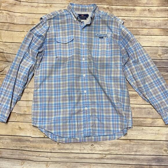 Vineyard Vines Harbor Shirt L - Picture 1 of 4